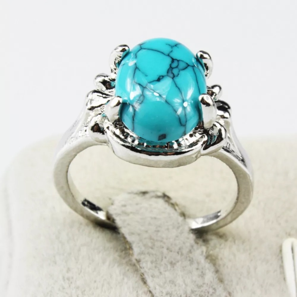 Turquoise silver Ring